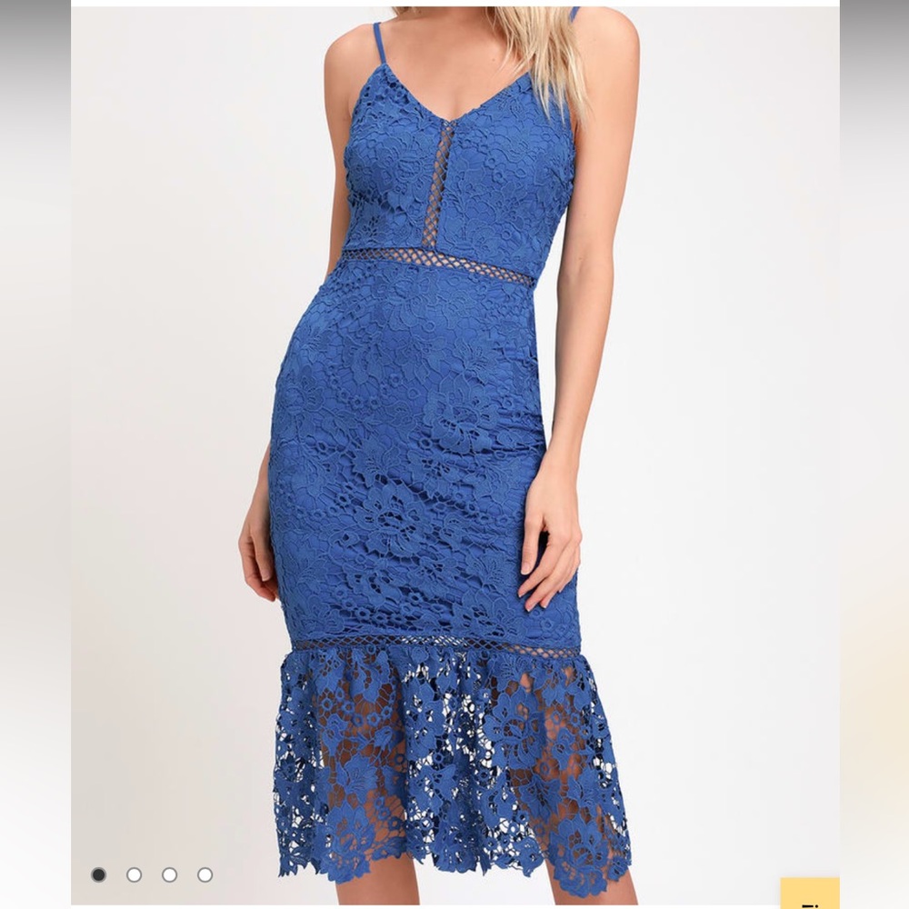 Lulus Lace Cocktail Dress